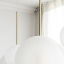 Giopato & Coombes - Soffito Frosted Pendant